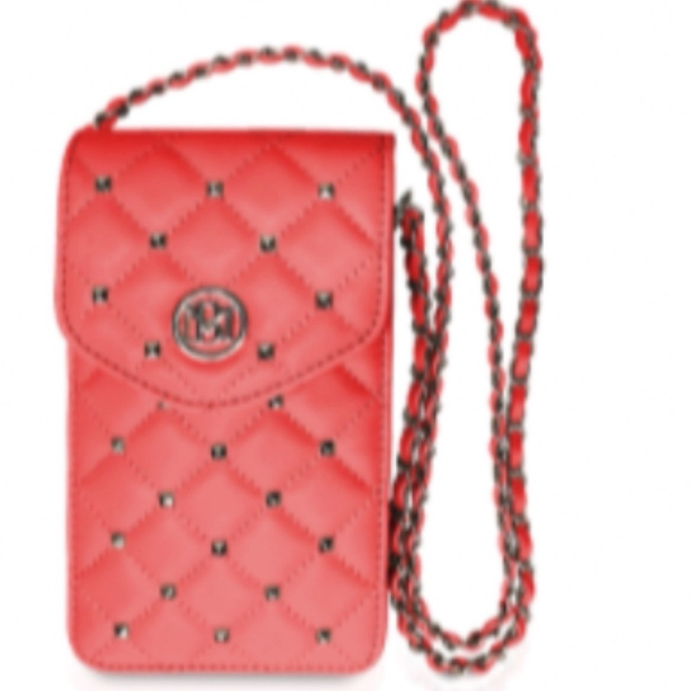 Red Quilted Crossbody Bag